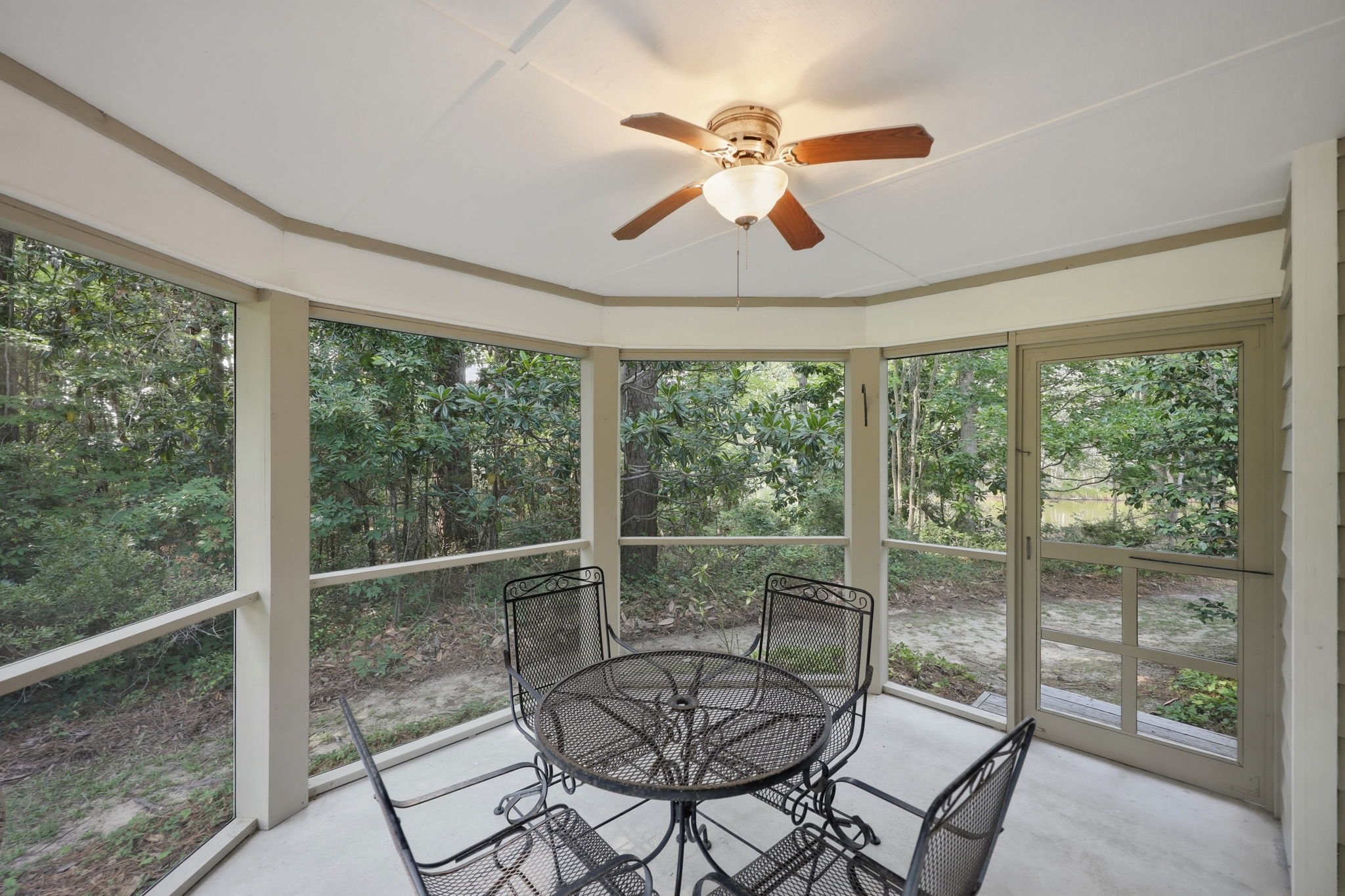 Screened porch